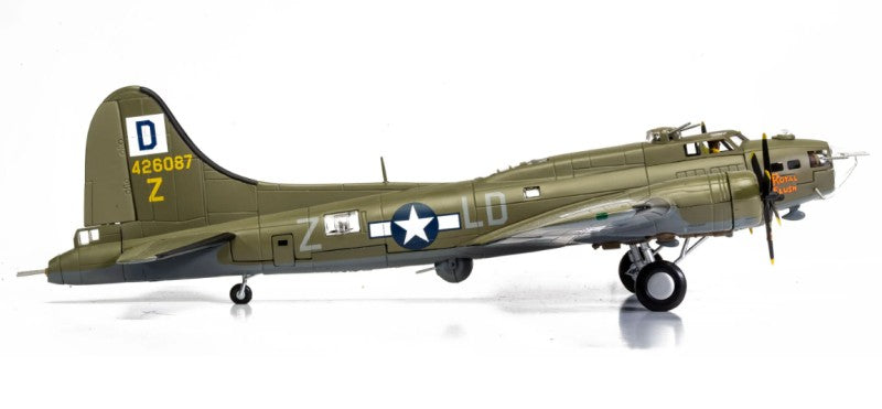 CORGI USAAF B-17F 8th Air Force 1:72 Model 1943 Lt Robert Rosie Rosenthal Limited Edition Royal Flush 42-6087