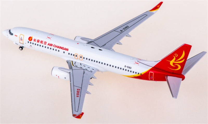 AeroPolaris Air Changan Boeing 737-800 B-5180 1:400 Diecast Model view 3