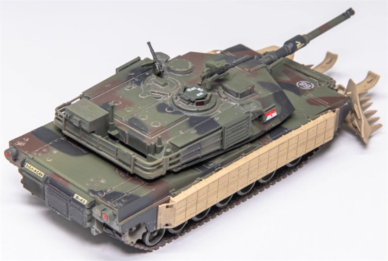 Dragon M1A1 AIM TUSK W/Mine Plow (Plowing Mode) 1:72 Tank Pre-built Model