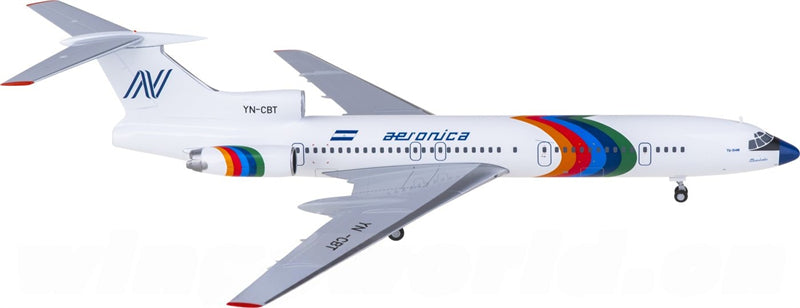 Herpa Aeronica Tupolev TU-154M YN-CBT 1:200 Diecast Model view 2