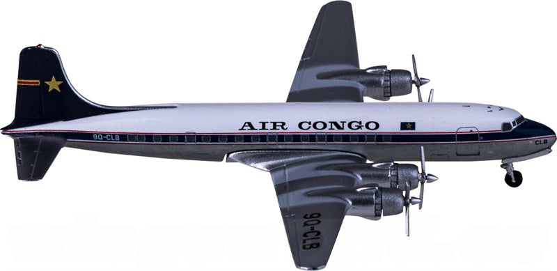 AeroClassics Air Congo Douglas DC-6 9Q-CLB 1:400 Diecast Model view 3