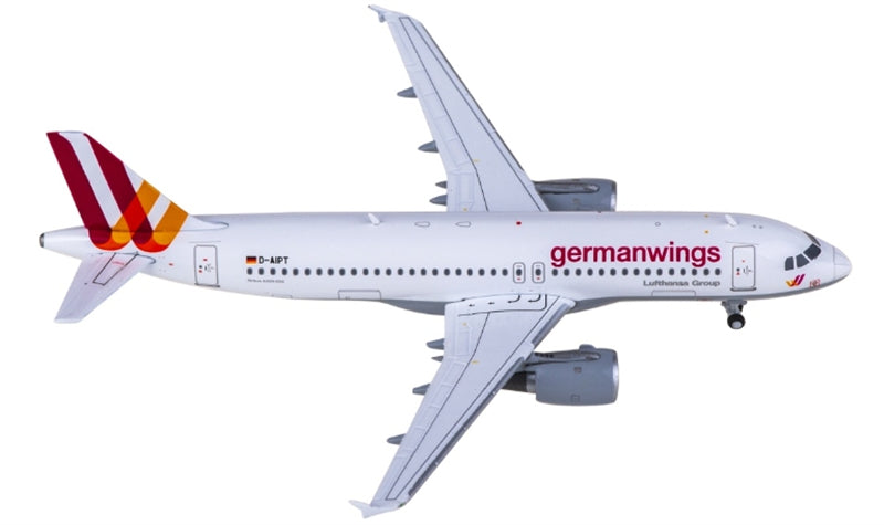 JC Wings Germanwings Airbus A320 D-AIPT 1:400 Diecast Model view 4