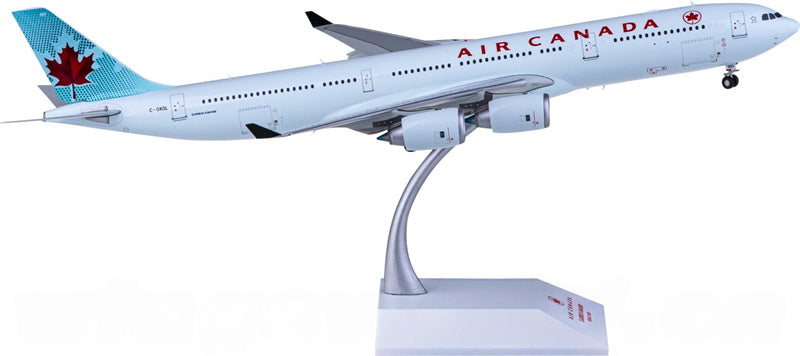 JC Wings Air Canada Airbus A340-500 C-GKOL 1:200 Diecast Model view 1