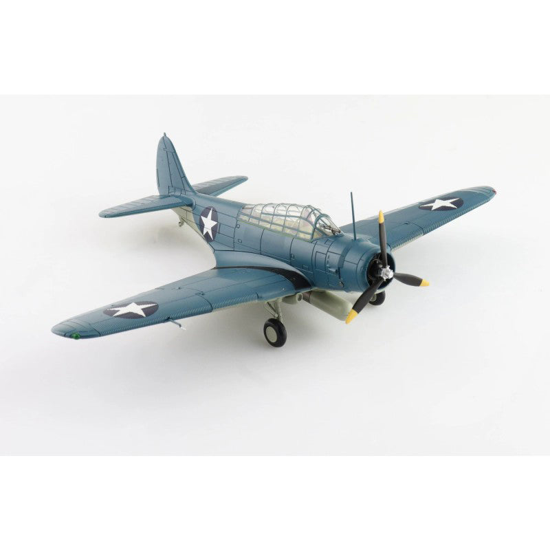 SkyMax USN TBD-1 Devastator Lt Cdr EE Lindsey VT-6 1:72 Model 1942 USS Enterprise Battle of Midway black 1