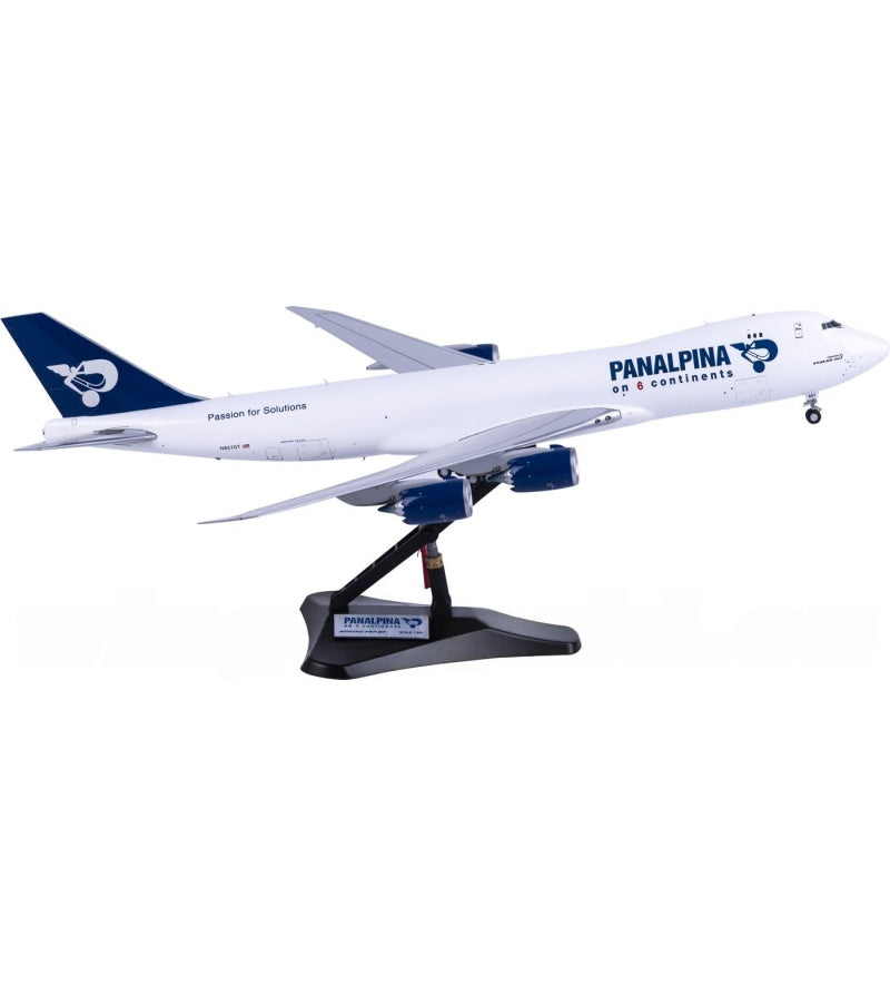 JC Wings 1:200 Panalpina Boeing 747-8F N851GT  DIECAST Model