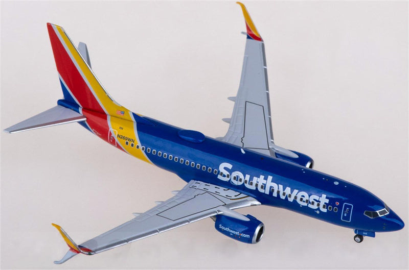 NG Models Southwest Airlines Boeing 737-700 N269WN 1:400 Diecast Model view 3