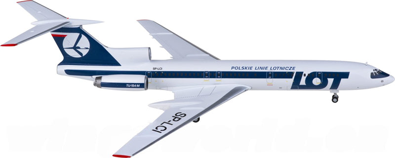 Herpa LOT Tupolev TU-154M SP-LCI 1:200 Diecast Model view 2
