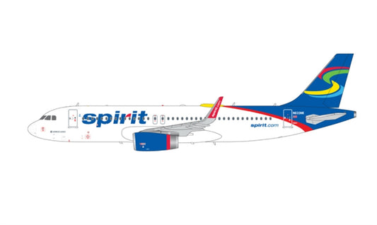 Geminijets Spirit Airlines for Airbus A320 N633NK 1:200 Airplane Pre-built  Airliner Model Display