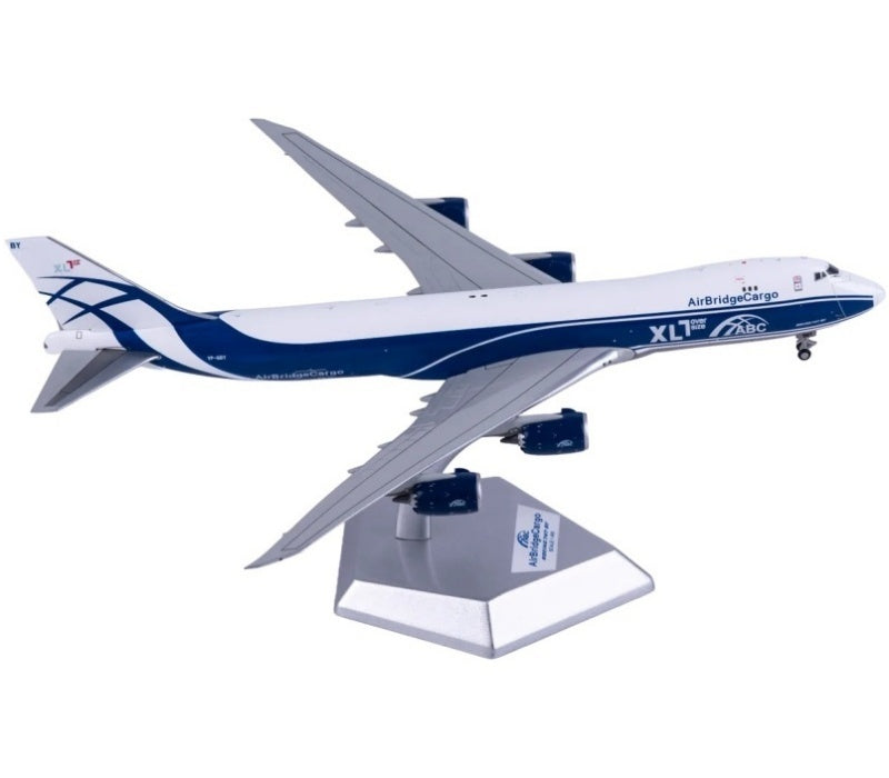 HX Models 1:400 Air Bridge Cargo Boeing 747-8F VP-BBY  DIECAST Model