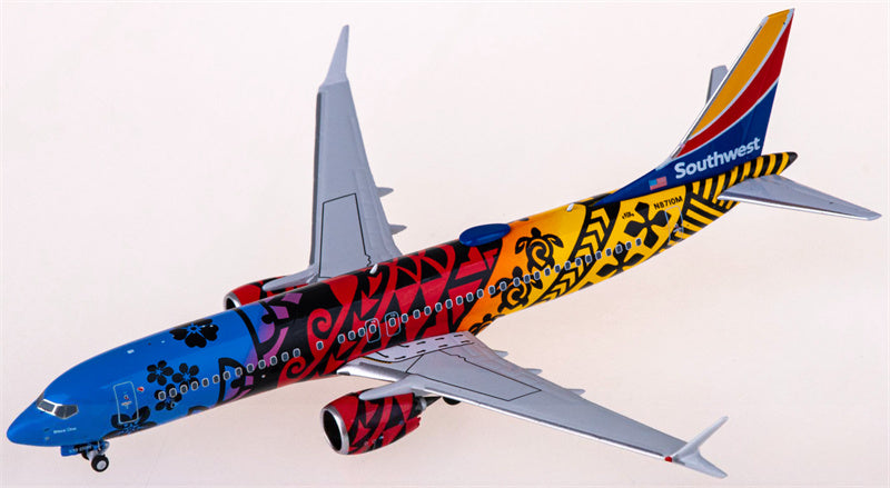 NG Models Southwest Airlines Boeing 737 MAX 8 N8710M 1:400 Diecast Model view 1