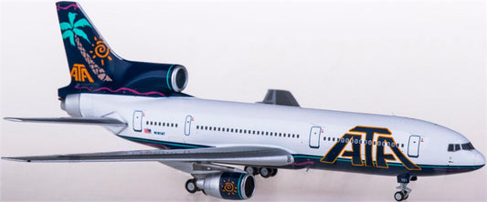 NG Models ATA Airlines Lockheed L-1011-500 N161AT 1:400 Diecast Model view 1