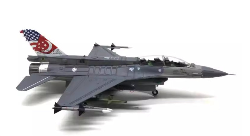 FLOZ F16D Singapore Air Force fighter jet 1:72 Aircraft Pre-built Model
