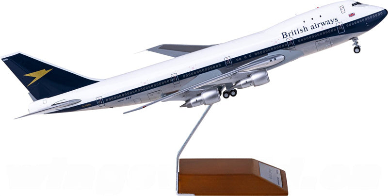 JC Wings British Airways Boeing 747-100 G-AWNI 1:200 Diecast Model view 1