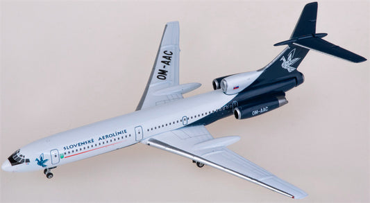 Phoenix Slovak Airlines Tupolev TU-154M OM-AAC 1:400 Diecast Model view 1