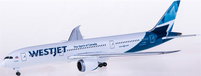 Herpa WestJet Boeing 787-9 Dreamliner C-GUDH The Spirit of Canada 1:500 Diecast Model view 1
