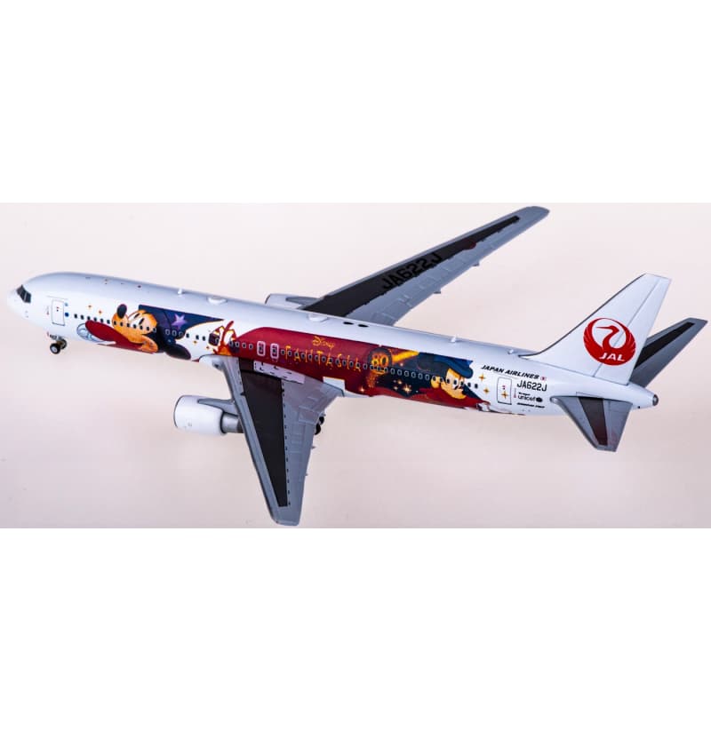 JC Wings Japan Airlines Boeing 767-300ER JA622J 1:400 Aircraft Pre-built  Airliner Model Display