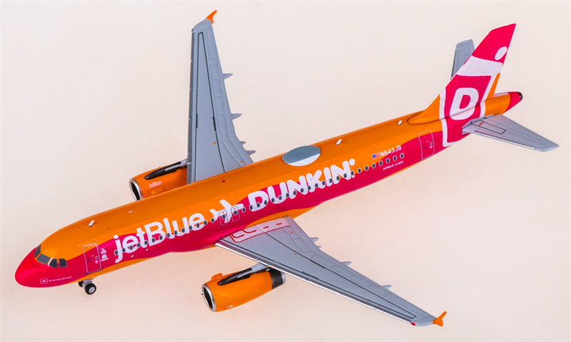 NG Models 1:400 JetBlue Airubs A320 N643JB Diecast Model view 1