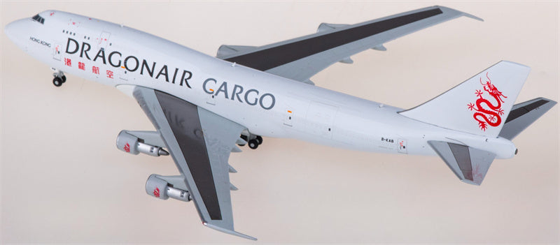 JC Wings Dragonair Cargo Boeing 747-300M(SF) B-KAB 1:400 Diecast Model view 2
