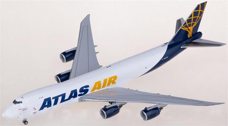 NG Models Atlas Air Boeing 747-8F N850GT 1:400 Diecast Model view 1