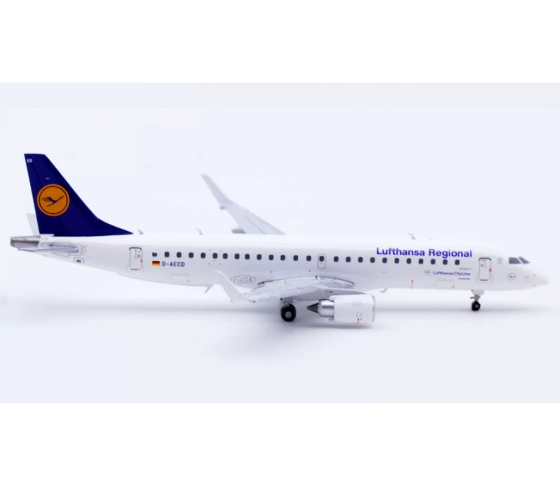 JC Wings 1:400 Lufthansa Regional ERJ-190LR D-AECD  DIECAST Model