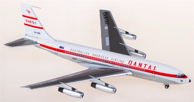 AeroClassics 1:200 Qantas Boeing 707-100 VH-EBB Model