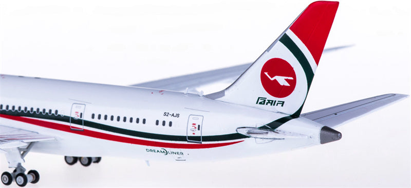 JC Wings Biman Boeing 787-8 Dreamliner S2-AJS 1:400 Diecast Model view 4