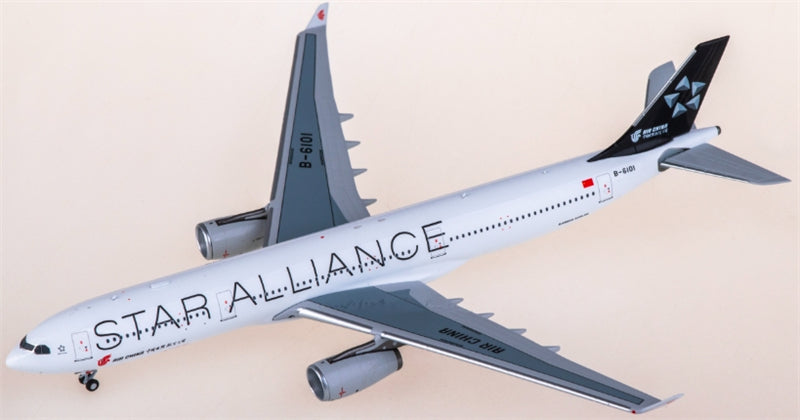 NG Models Air China for Airbus A330-300 B-6101 1:400 Aircraft Pre-built  Airliner Model Display