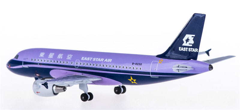 AeroClassics East Star Air for Airbus A319 B-6230 1:400 Airplane Pre-built  Airliner Model Display