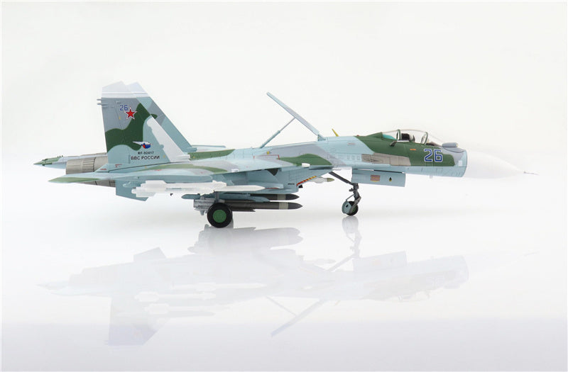 HOBBY MASTER Su-27SM Flanker B Black Sea Blue 26 Russian Air Force 2016 1/72 Aircraft Pre-built Model