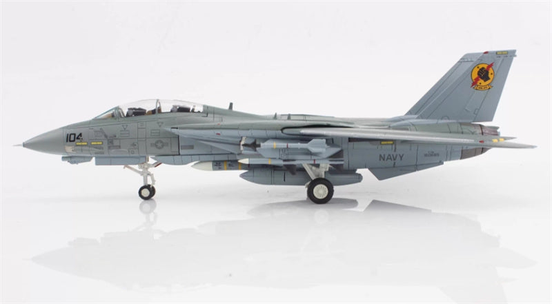 HOBBY MASTER F-14A Tomcat Fist of the Fleet 160685 US Navy 1:72 Airplane Pre-built Model
