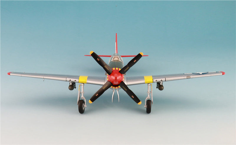 HOBBY MASTER P51C Mustang USAAF Alice-Jo flown by Pilot Capt. Wendell Pruitt 302nd FS Ramitelli Italy 1944 0.075 Aircraft Pre-built Model
