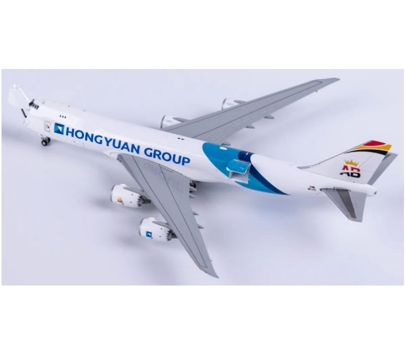 HX Models 1:400 Hongyuan Group Boeing 747-8F OE-LFC Interactive Series DIECAST Model