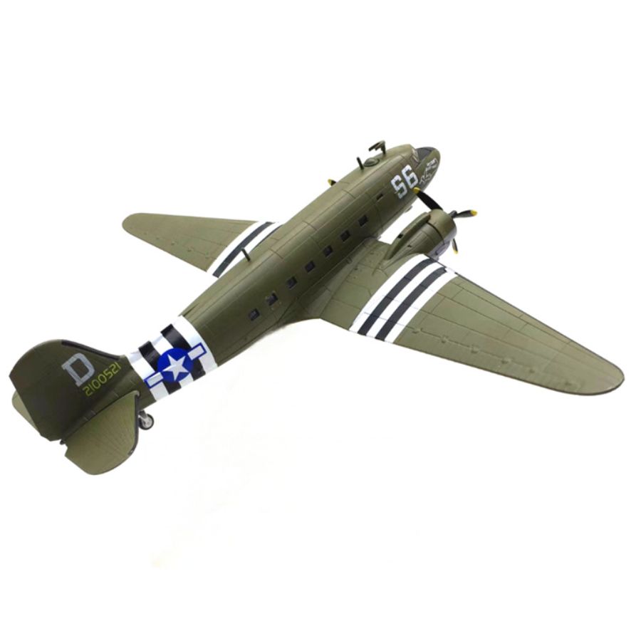 FLOZ Douglas C-47 Air Train Transport Aircraft D 1:100 Aircraft Pre-built Model