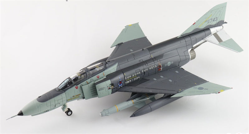 HOBBY MASTER McDonnell Douglas F4E Phantom II ROKAF Farewell Phantom 80-743 ROKAF 9th May 2024 1:72 Aircraft Pre-built Model