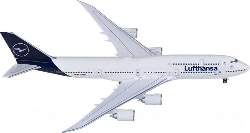 Herpa Lufthansa Boeing 747-8 D-ABYC 1:500 Diecast Model view 4