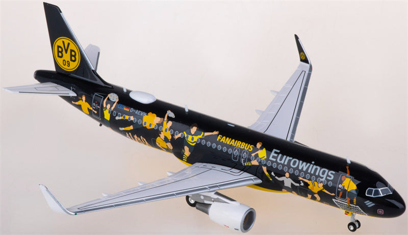 Herpa Eurowings Airbus A320 D-AEWM 1:200 ABS Model view 1