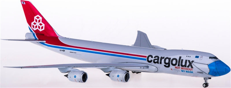 Phoenix Cargolux Boeing 747-8F LX-VCF 1:400 Diecast Model view 1