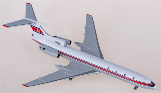 NG Models Air Koryo for Tupolev TU-154B P-551 1:400 Airplane Pre-built  Airliner Model Display