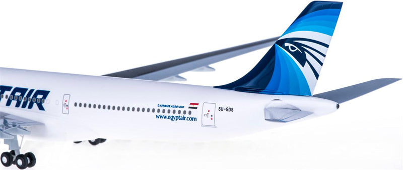 Hogan EgyptAir for Airbus A330-300 SU-GDS 1:200 Aircraft Pre-built  Airliner Model Display