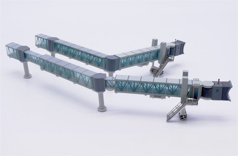 JC Wings Boeing 737 passenger boarding bridge green 1:400 Accessories Model view 1