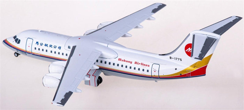 JC Wings Makung Airlines BAe-146-300 B-1775 1:200 Airplane Pre-built  Airliner Model Display