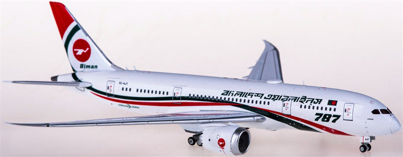 JC Wings Biman Boeing 787-8 Dreamliner S2-AJT 1:400 Diecast Model view 4