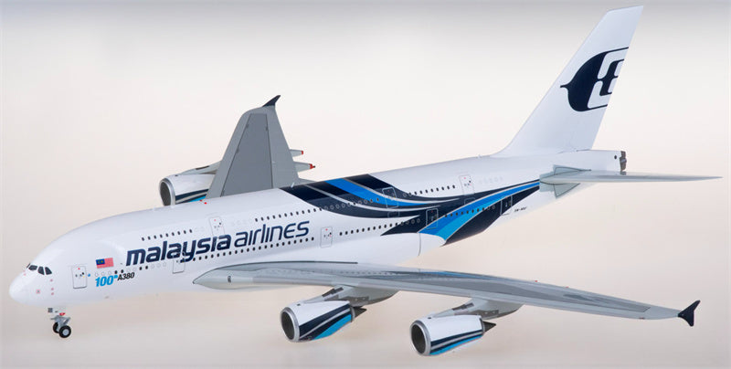 JC Wings Malaysia Airlines Airbus A380 9M-MNF 1:200 Diecast Model view 3