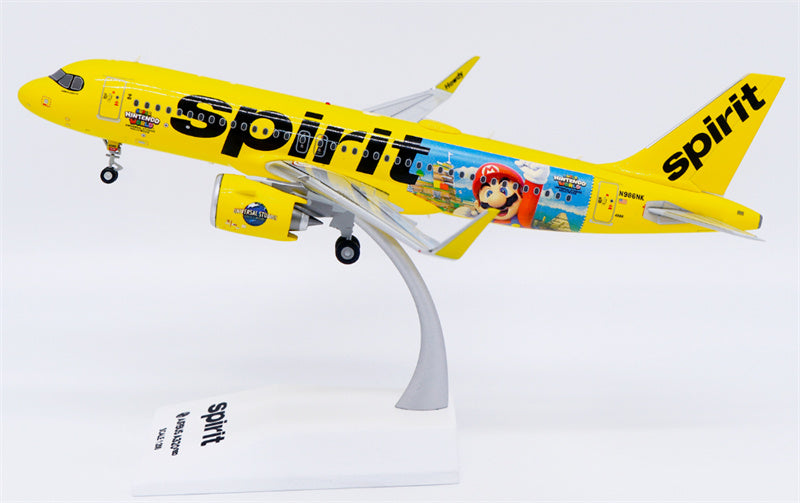 JC Wings 1:200 Spirit Airlines Airbus A320neo N986NK Model