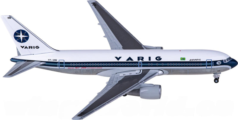 Herpa VARIG Boeing 767-200 PP-VNN 1:500 Diecast Model view 1