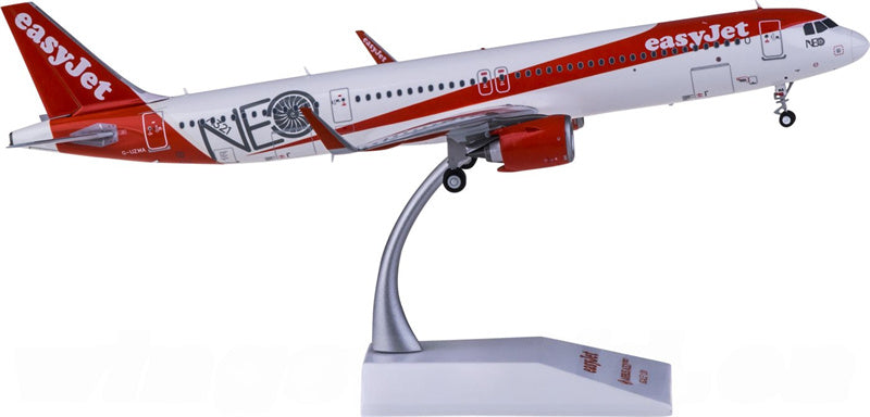 JC Wings easyJet Airbus A321neo G-UZMA 1:200 Diecast Model view 2