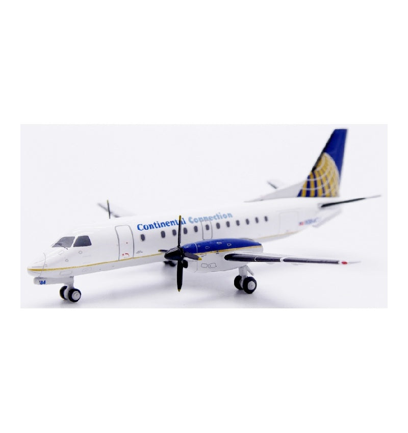JC Wings 1:400 Continental Airlines Saab 340 N184CJ  DIECAST Model