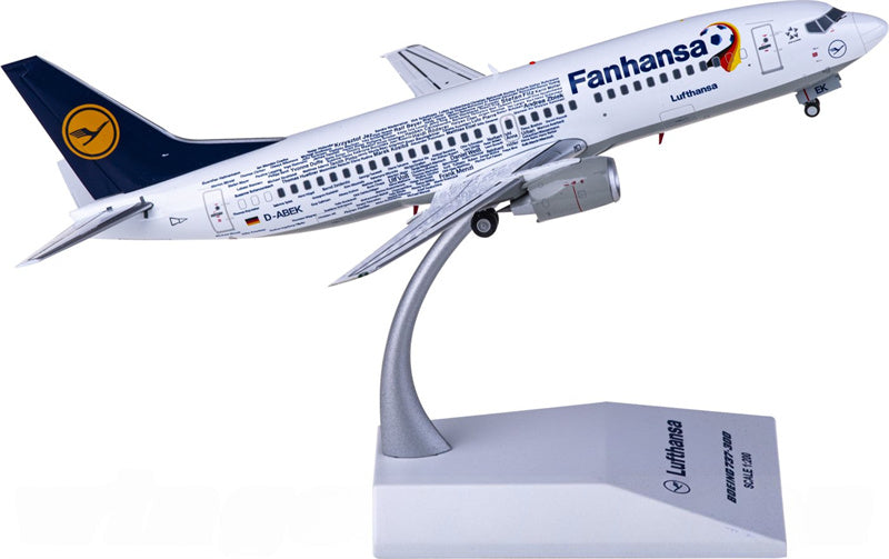 JC Wings Lufthansa Boeing 737-300 D-ABEK 1:200 Diecast Model view 3