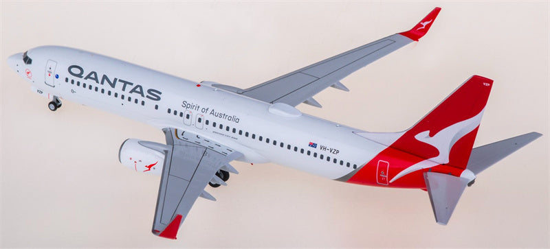 NG Models Qantas Boeing 737-800 VH-VZP 1:200 Aircraft Pre-built  Airliner Model Display