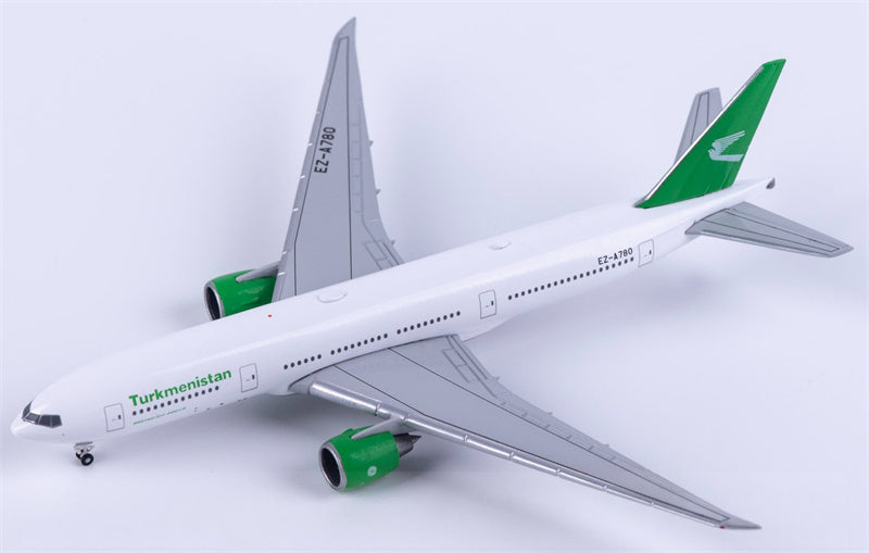 Herpa 1:500 Turkmenistan Airlines Boeing 777-200LR EZ-A780  Diecast Model